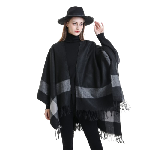 Shawl Cloak Robe Warm Fashion Autumn And Winter