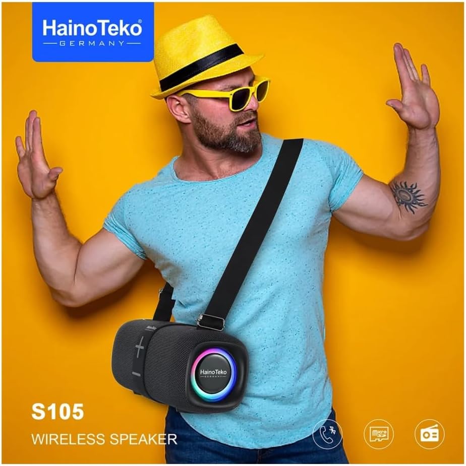 Haino Teko S105 Portable Bluetooth Speaker